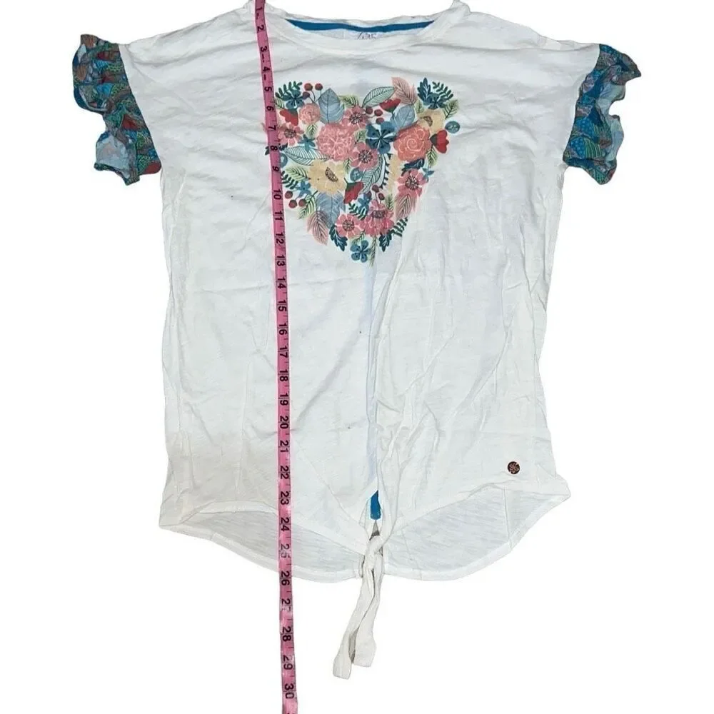 Matilda Jane Clothing 435 MJ Camp MJC Spring 2018 Steer Me Tee Girls Size 12